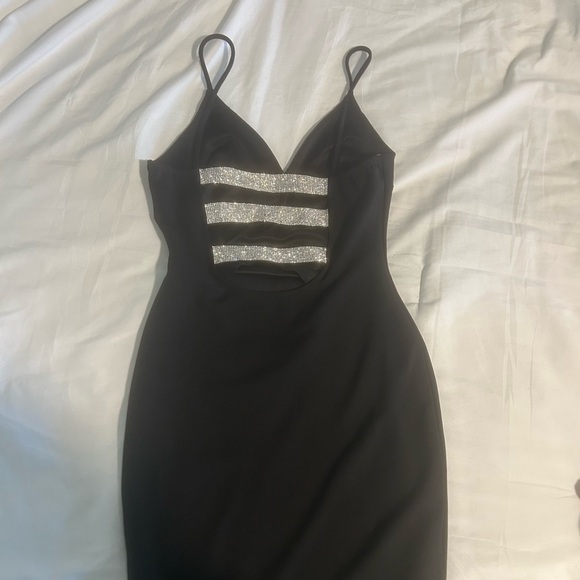 Black bodycon dress - Picture 2 of 2